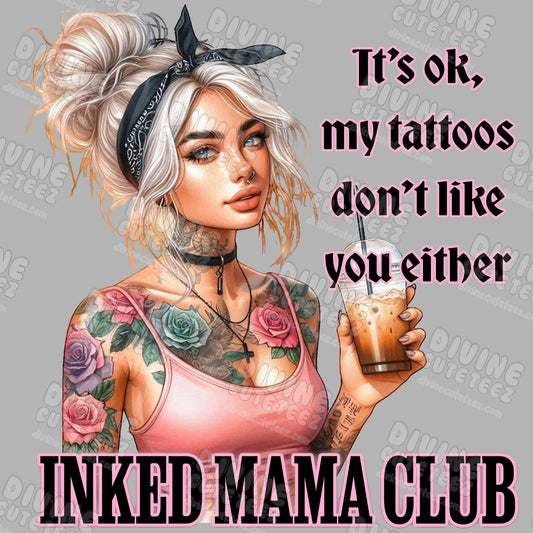 Inked Mama Club DTF Transfer