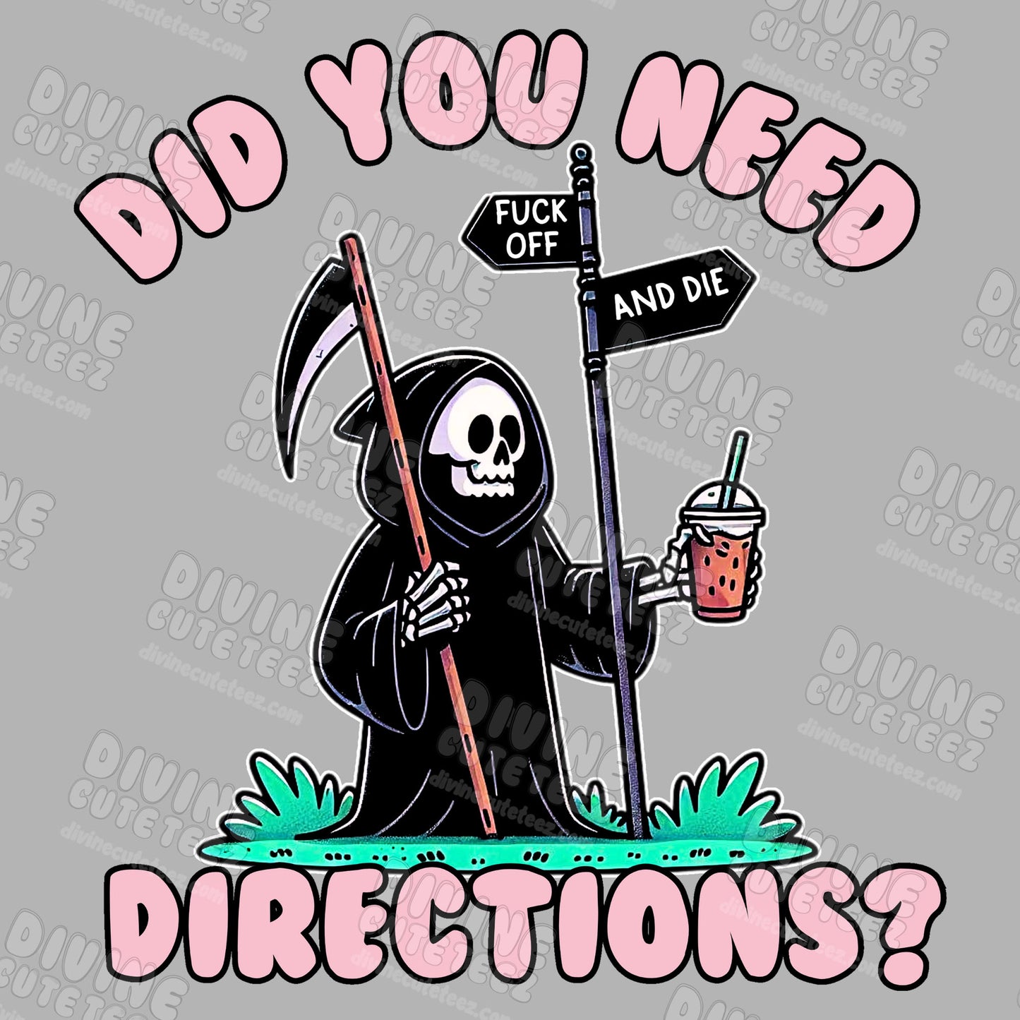 Need Directions DTF Transfer