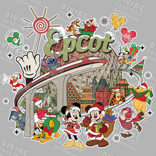 Epcot Mickey DTF Transfer