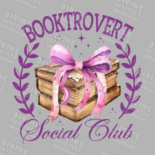 Booktrovert DTF Transfer