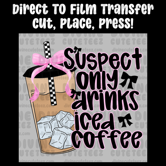 Suspect Iced Coffee
