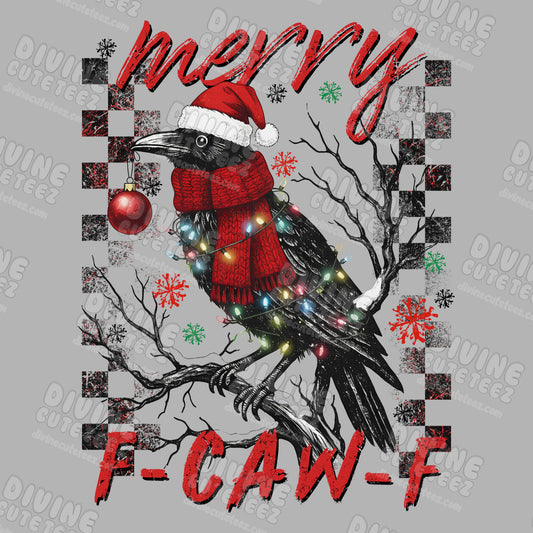 Merry Crow DTF Transfer