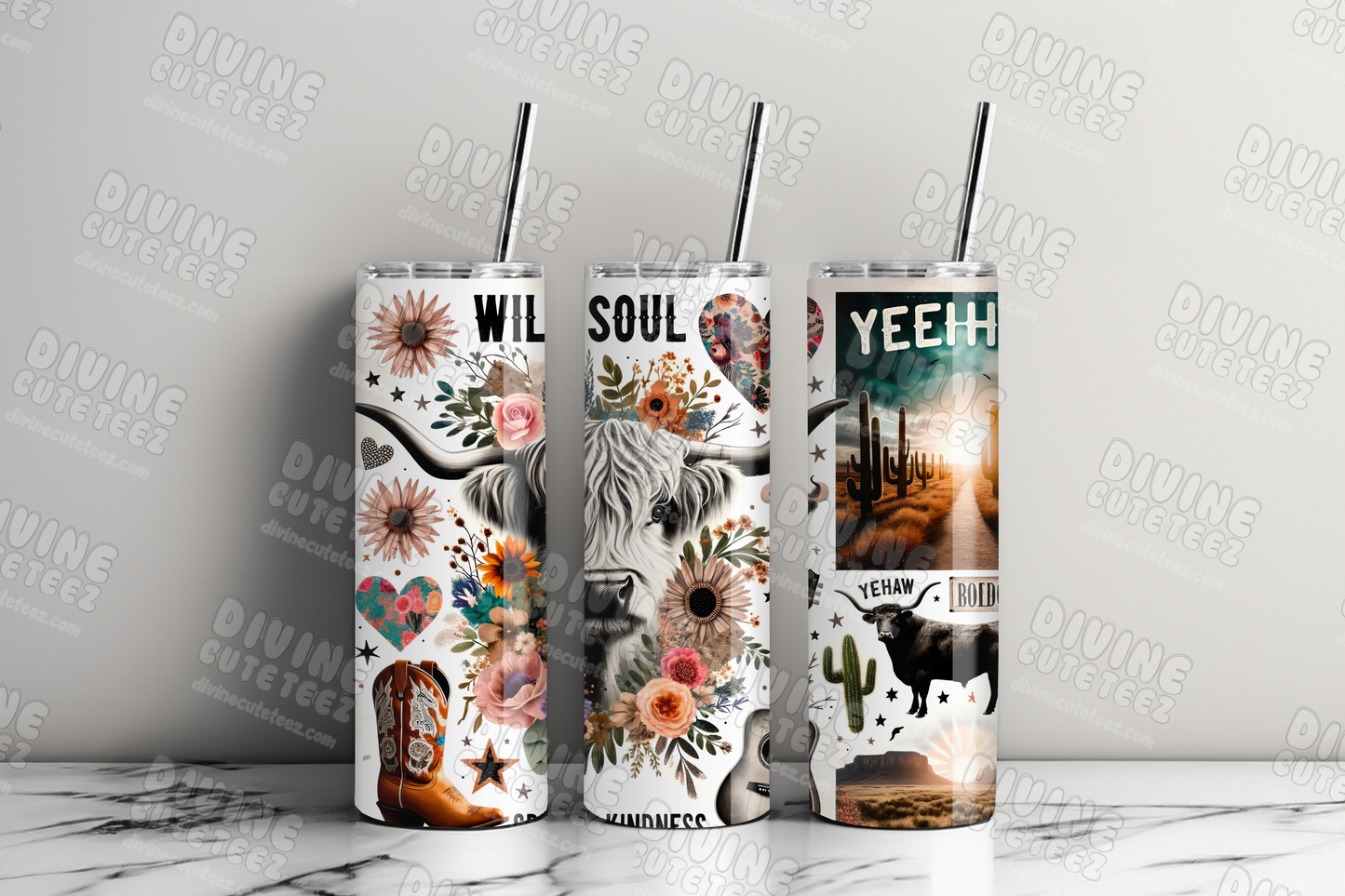Wild Soul 20oz Sublimation Transfer
