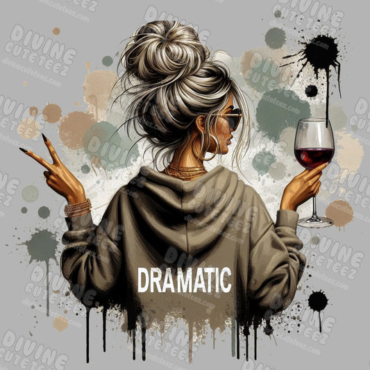 Dramatic DTF Transfer