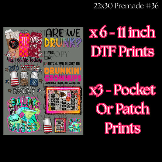 22x30 Premade #36