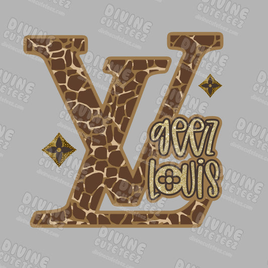 Designer Logo DTF Transfer