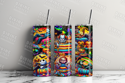 Horror Characters 20oz Sublimation Transfer