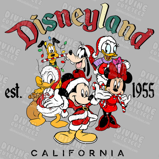 Disneyland California DTF Transfer
