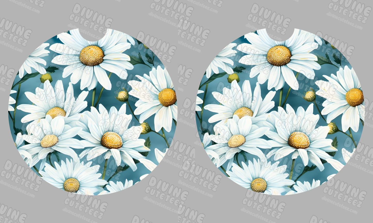 Diasies Sublimation Coaster Set