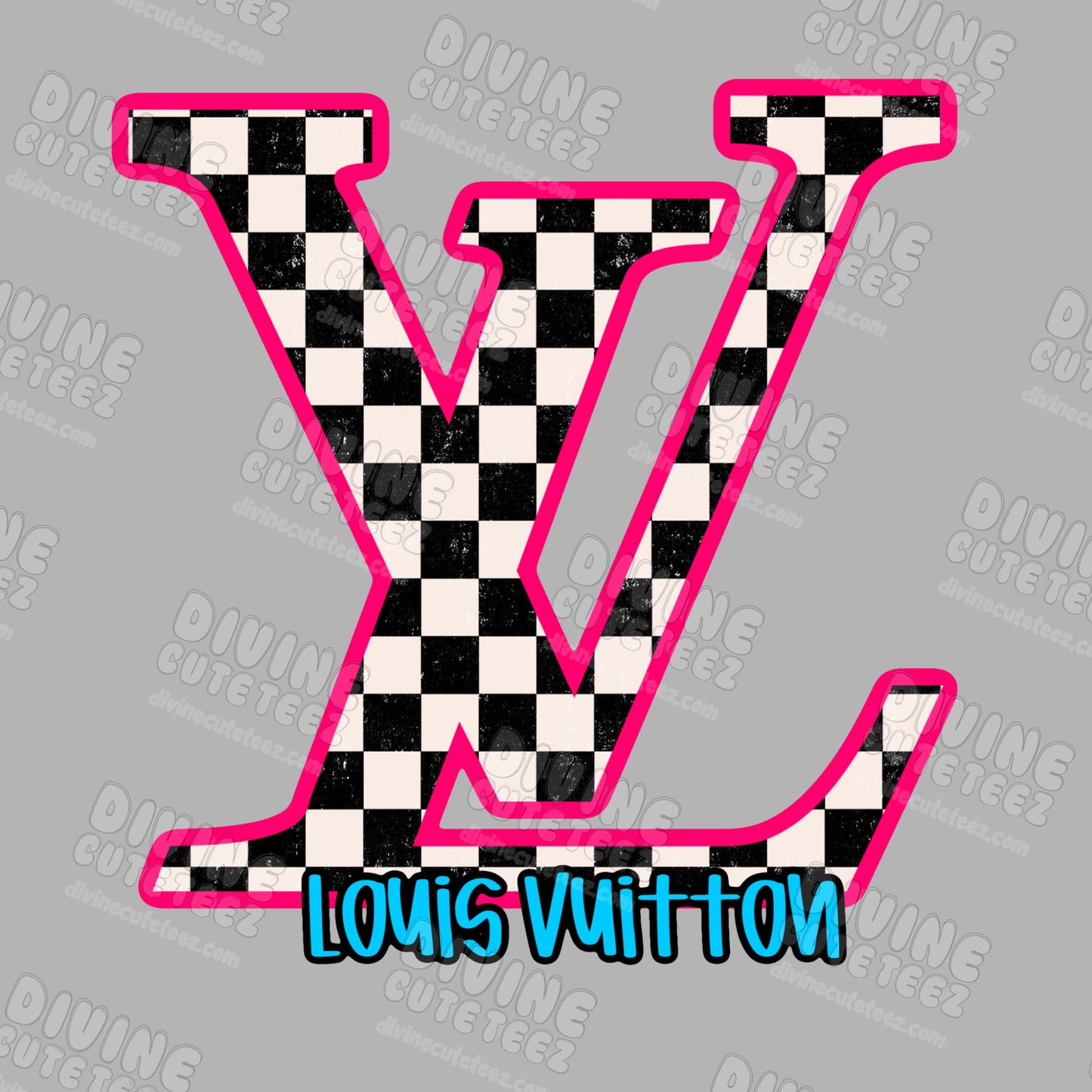 Designer Logo DTF Transfer