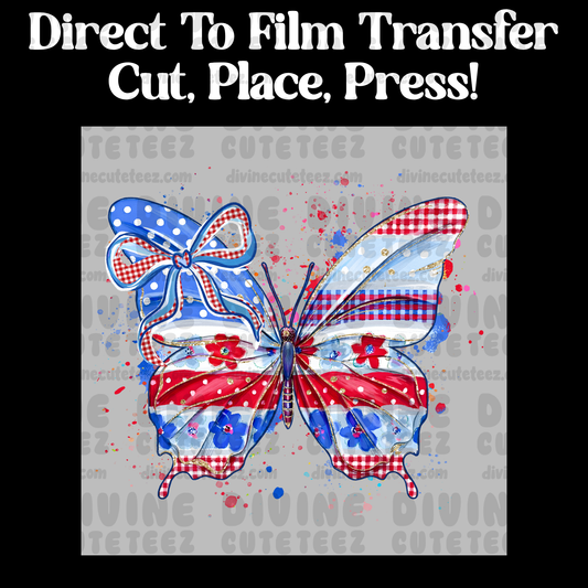 Patriotic Butterfly