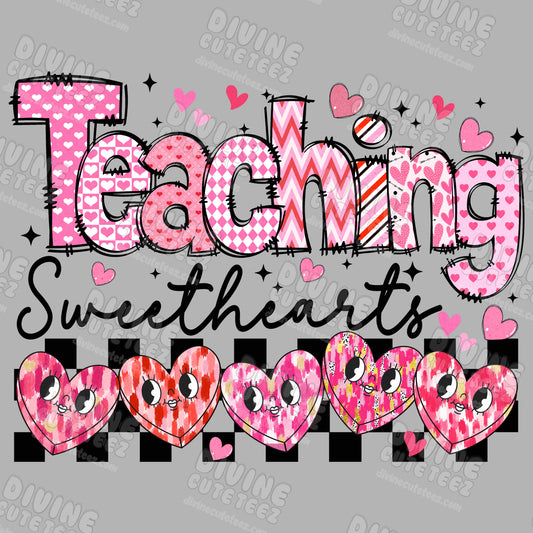 Teaching Sweethearts DTF Transfer