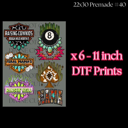 22x30 Premade #40