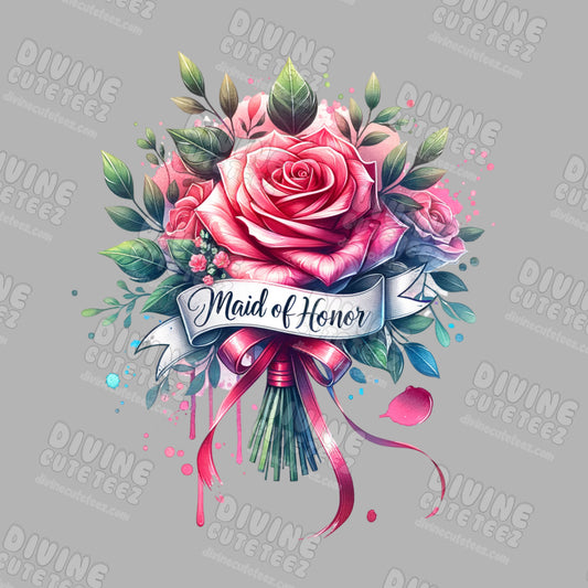 Maid of Honor DTF Transfer