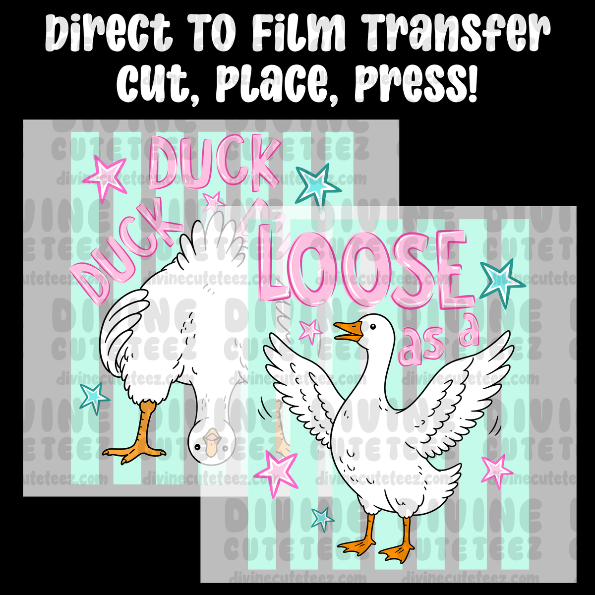 Loose As A Goose (ONLY front design)