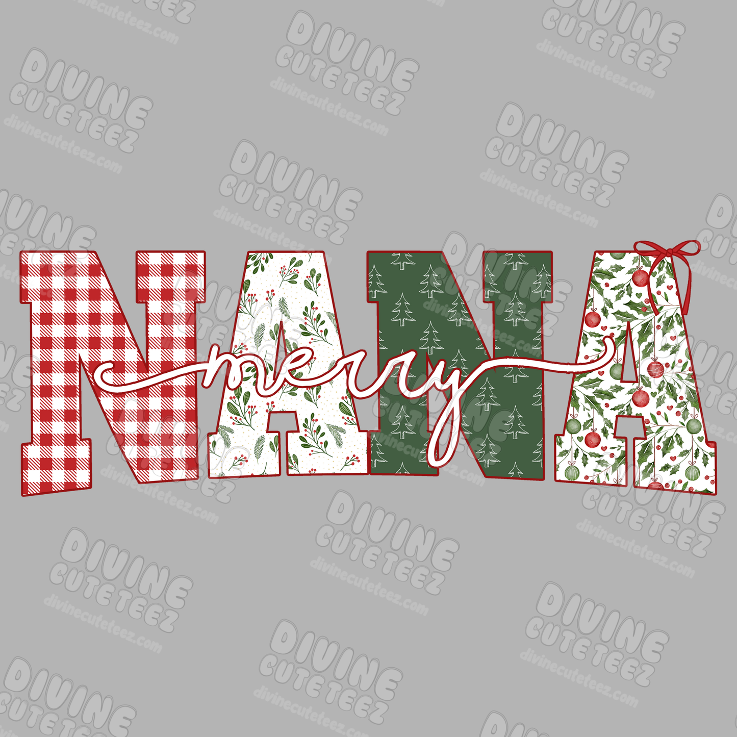 Merry (Names) DTF Transfer