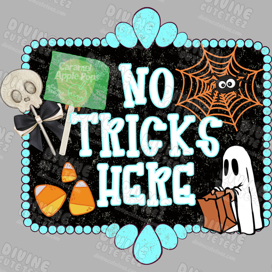 No Tricks Here DTF Transfer
