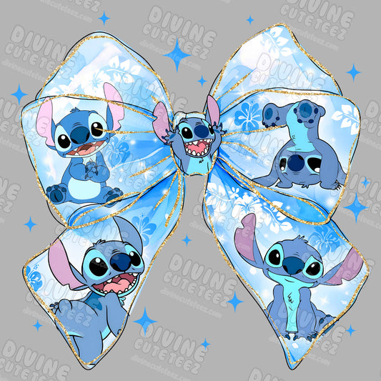 Stitch Bow DTF Transfer