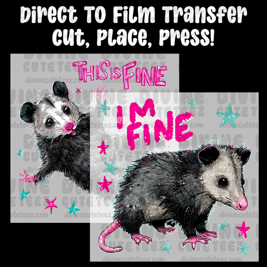 Im Fine (ONLY front design)