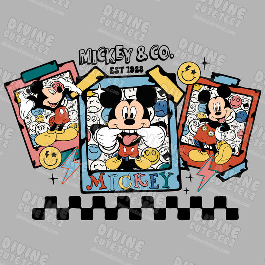 Mickey & Co. DTF Transfer