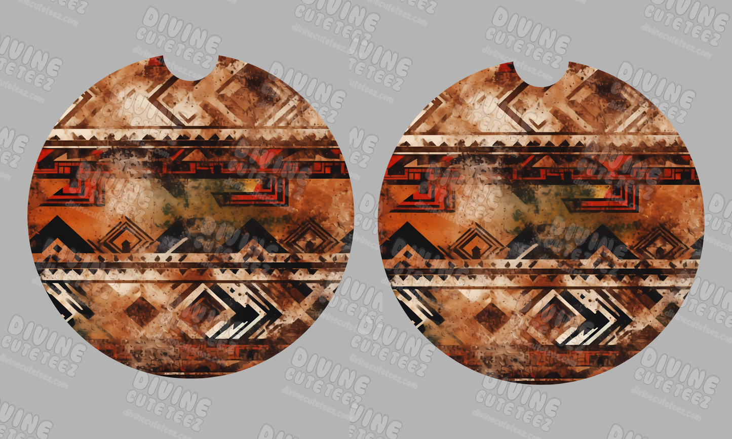 Aztec Sublimation Coaster Set