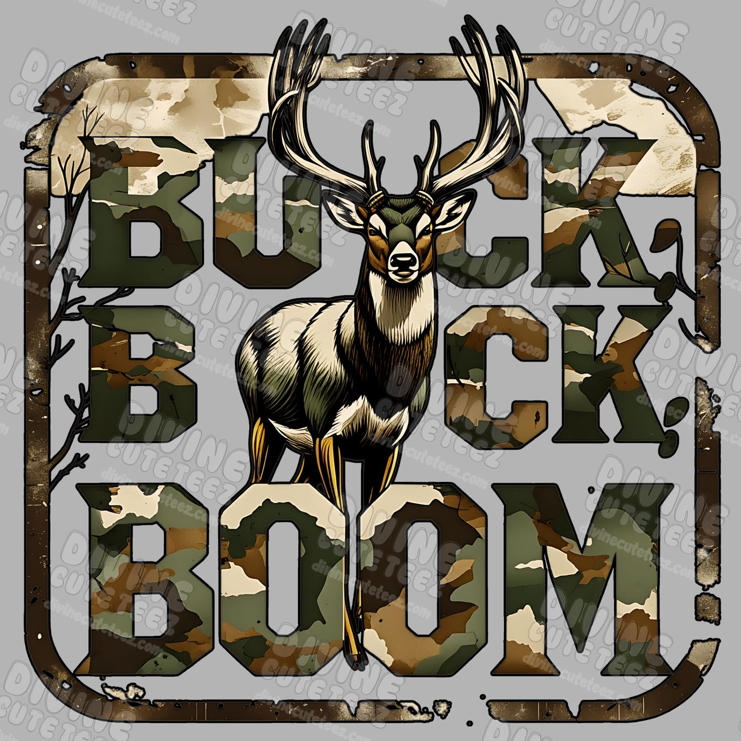 Buck Buck Boom DTF Transfer