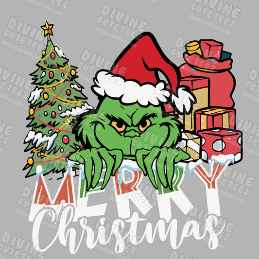 Merry Christmas DTF Transfer