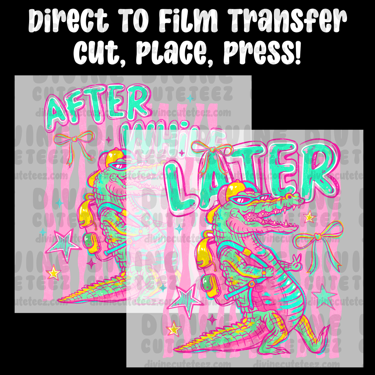 Later Gator (ONLY front design)