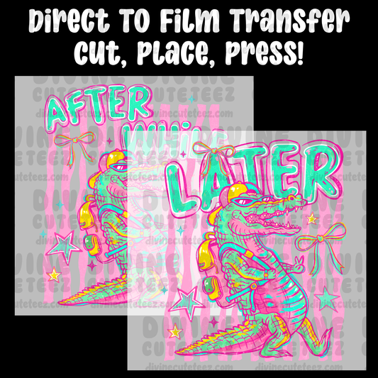 Later Gator (ONLY front design)