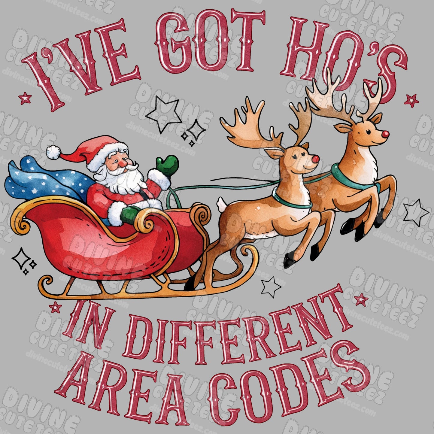 Ive Got Ho's In Different Area Codes DTF Transfer