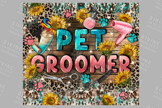 Pet Groomer 20oz Sublimation Transfer
