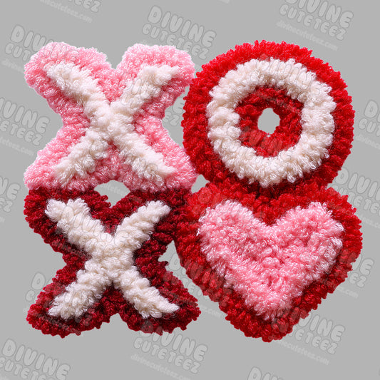 Valentine Chenille DTF Transfer