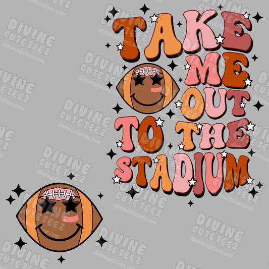 Take Me Out To The Ballgame DTF Transfer