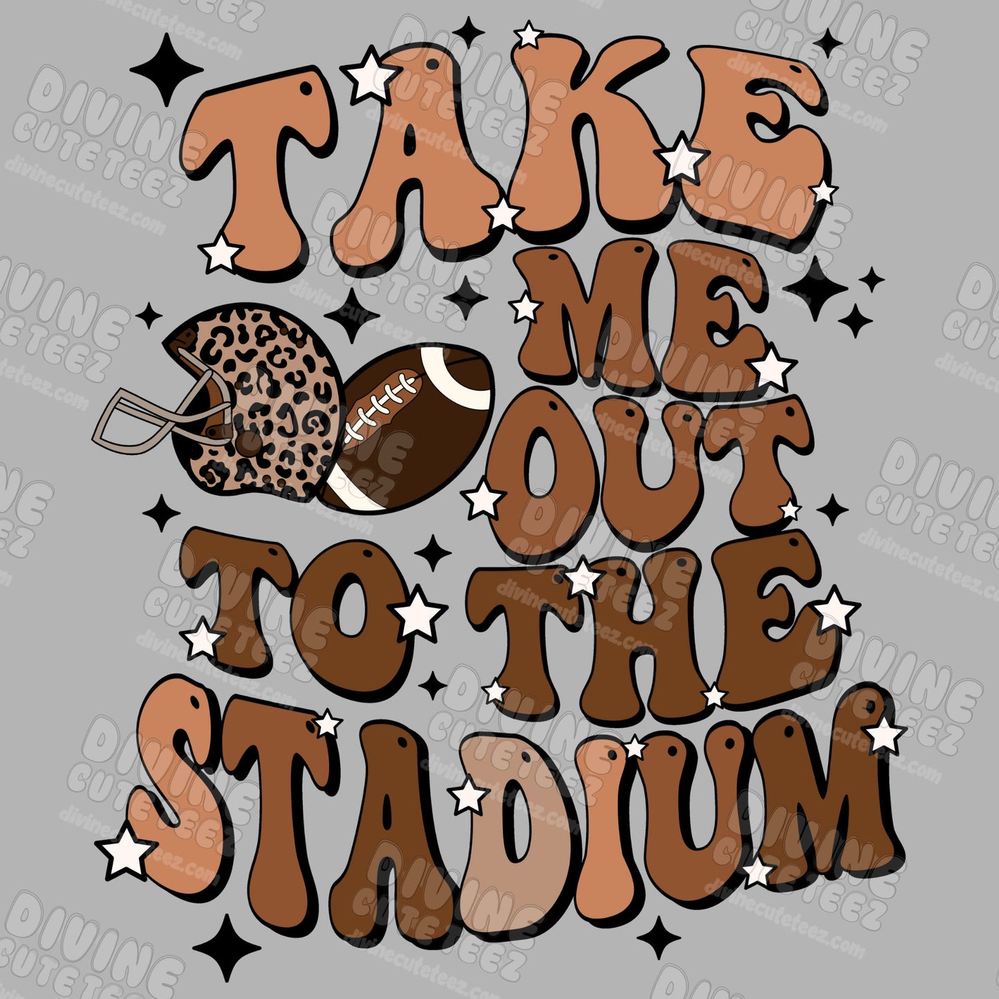 Take Me Out To The Ballgame DTF Transfer