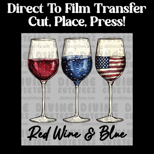Red Wine & Blue