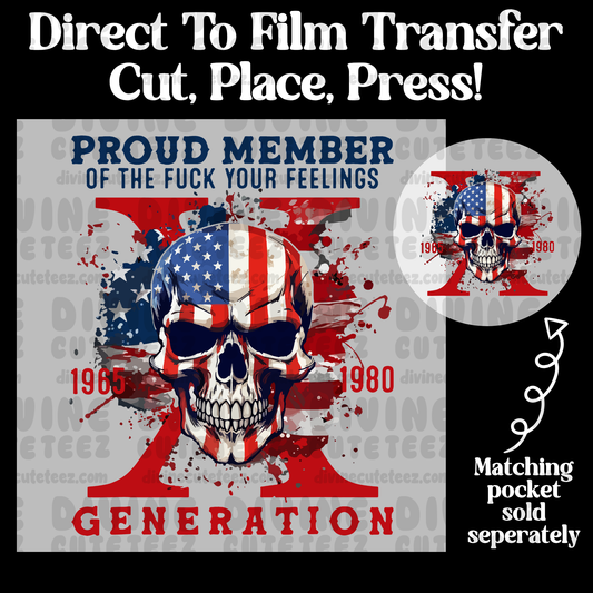 Gen X American Flag