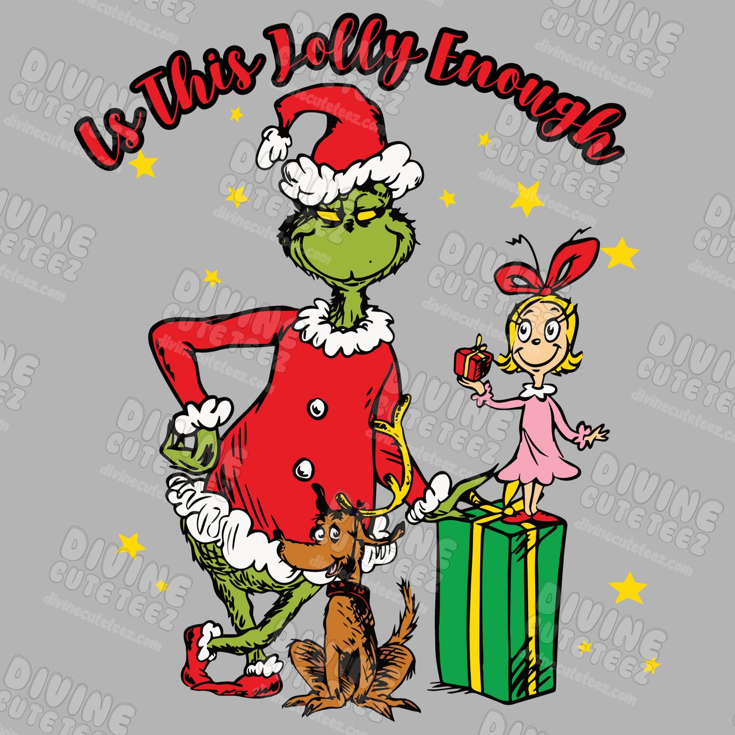 Is This Jolly Enough DTF Transfer