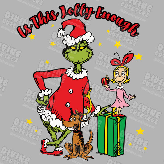 Is This Jolly Enough DTF Transfer