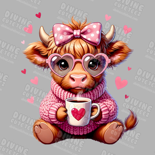 Highland Hearts DTF Transfer