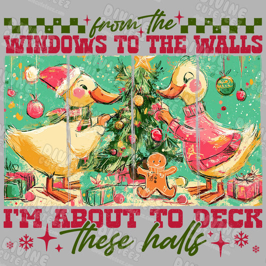 From The Windows To The Walls DTF Transfer