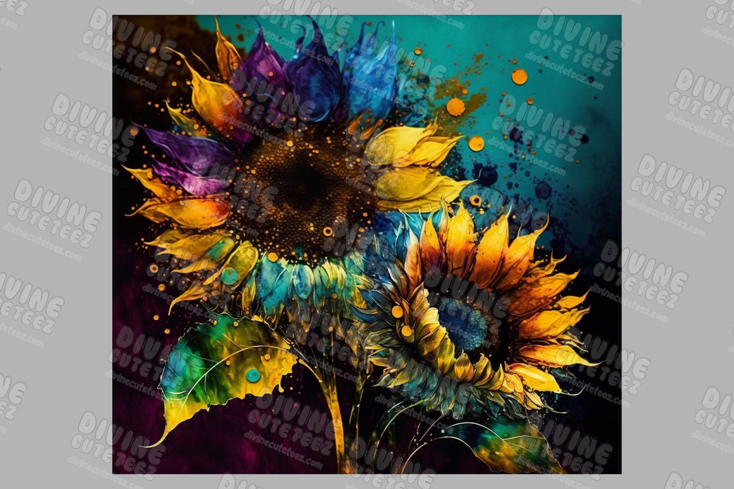 Sunflower 20oz Sublimation Transfer