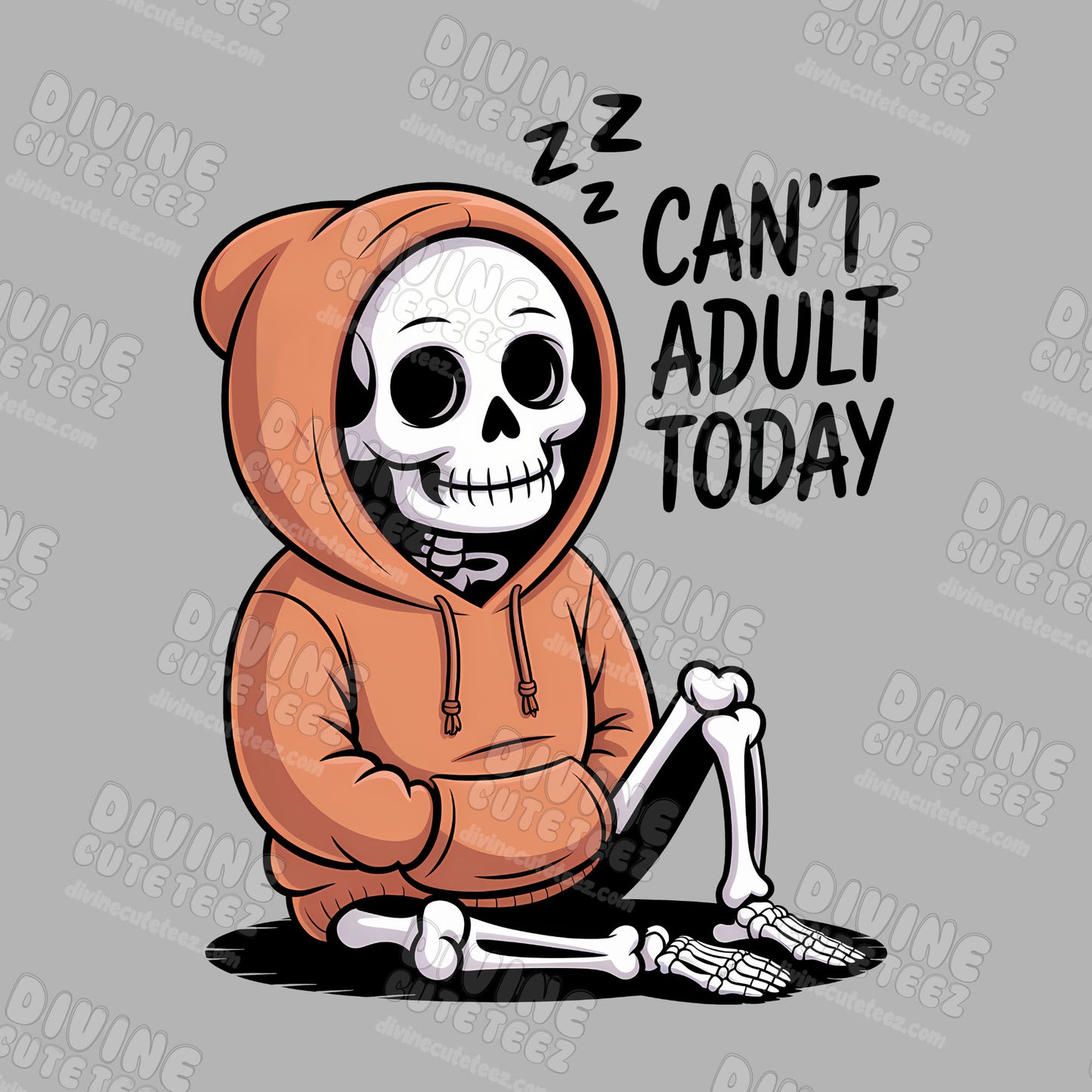 Cant Adult Today DTF Transfer