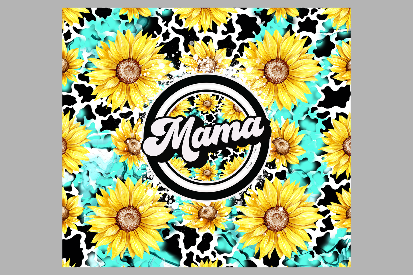 Mama Sunflower 20oz Sublimation Transfer