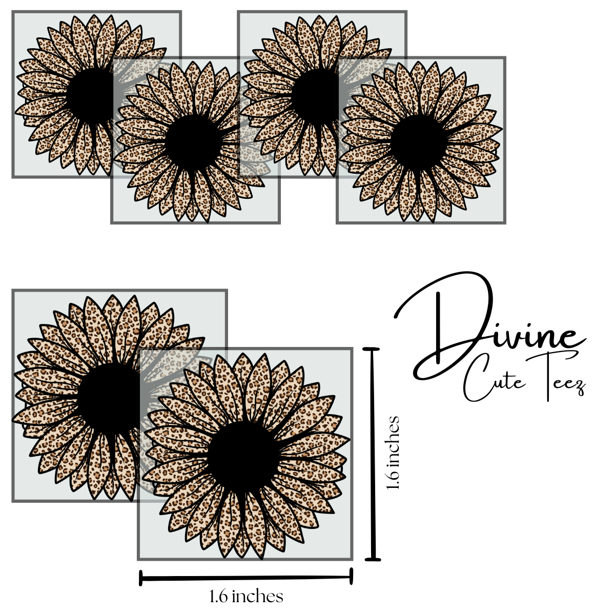 Sunflower Decals