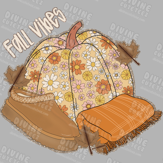 Fall Vibes DTF Transfer
