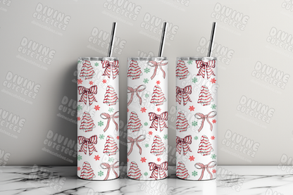 Christmas Tree Cake 20oz Sublimation Transfer