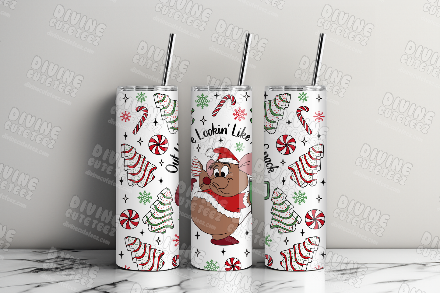 Out Here Lookin Like A Snack 20oz Sublimation Transfer