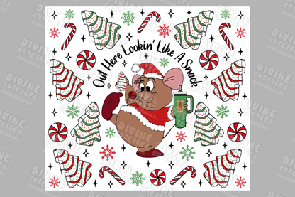 Out Here Lookin Like A Snack 20oz Sublimation Transfer