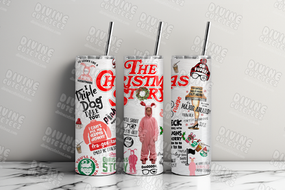 The Christmas Story 20oz Sublimation Transfer