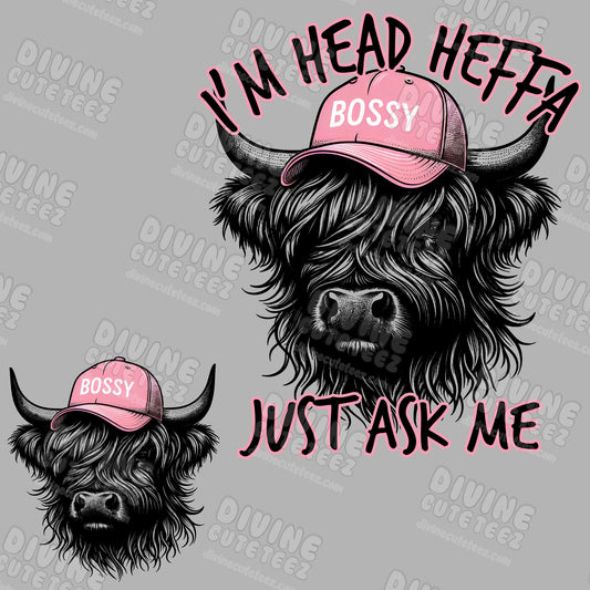 Im Head Heffa Just Ask Me DTF Set